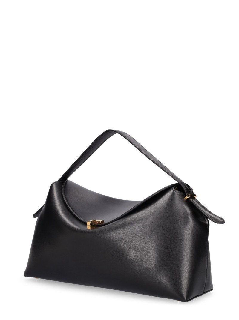 T-Lock palmellata leather top handle bag - 4