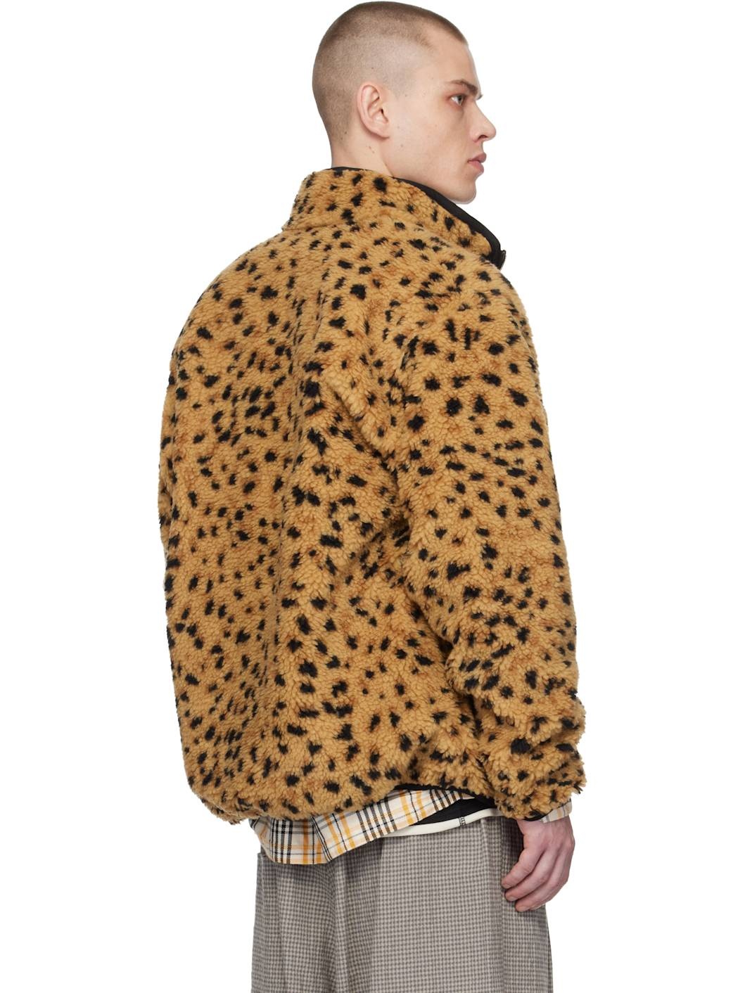 Leopard Print Wacko Maria Detroit Jacket WACKO MARIA Dickies® Logo