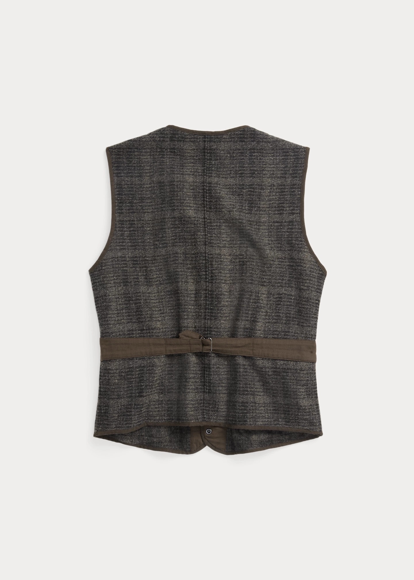 Plaid Double-Knit Jacquard Vest - 2