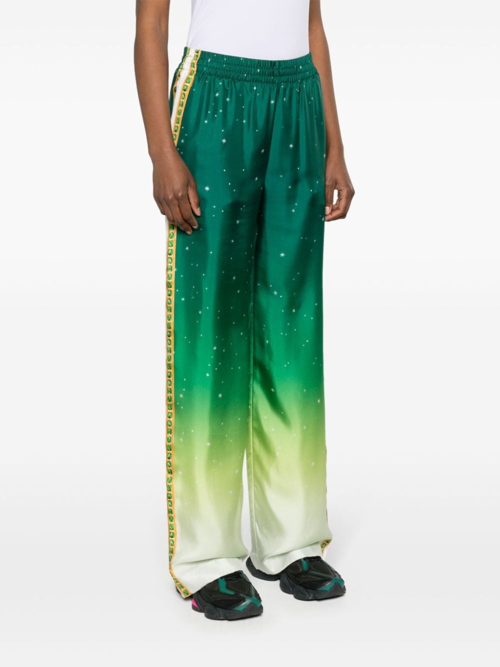 Joyaux D'Afrique silk trousers - 3