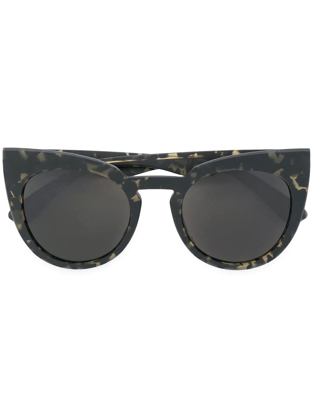 patterned cat-eye sunglasses - 1