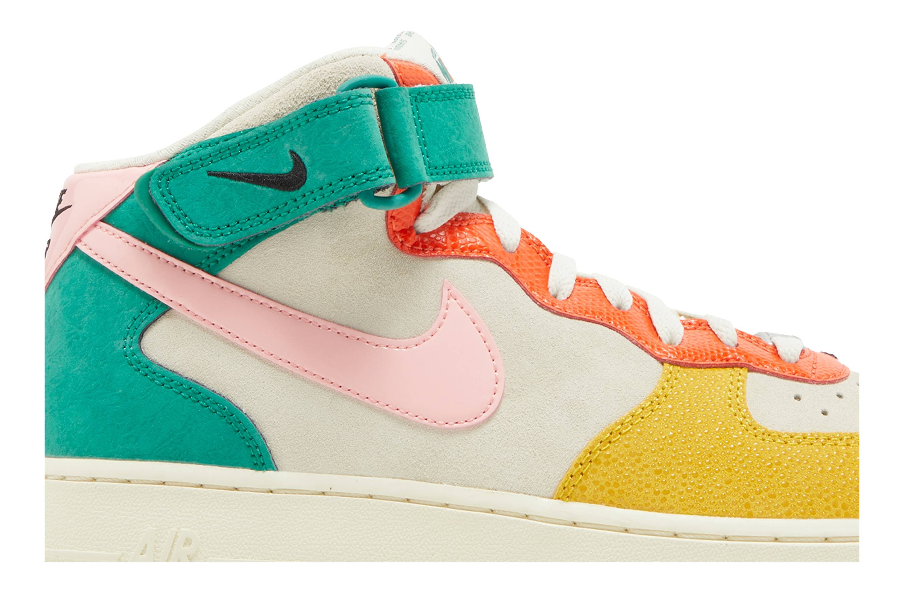 Air Force 1 Mid 'Vivid Sulfur Rush Orange' - 2