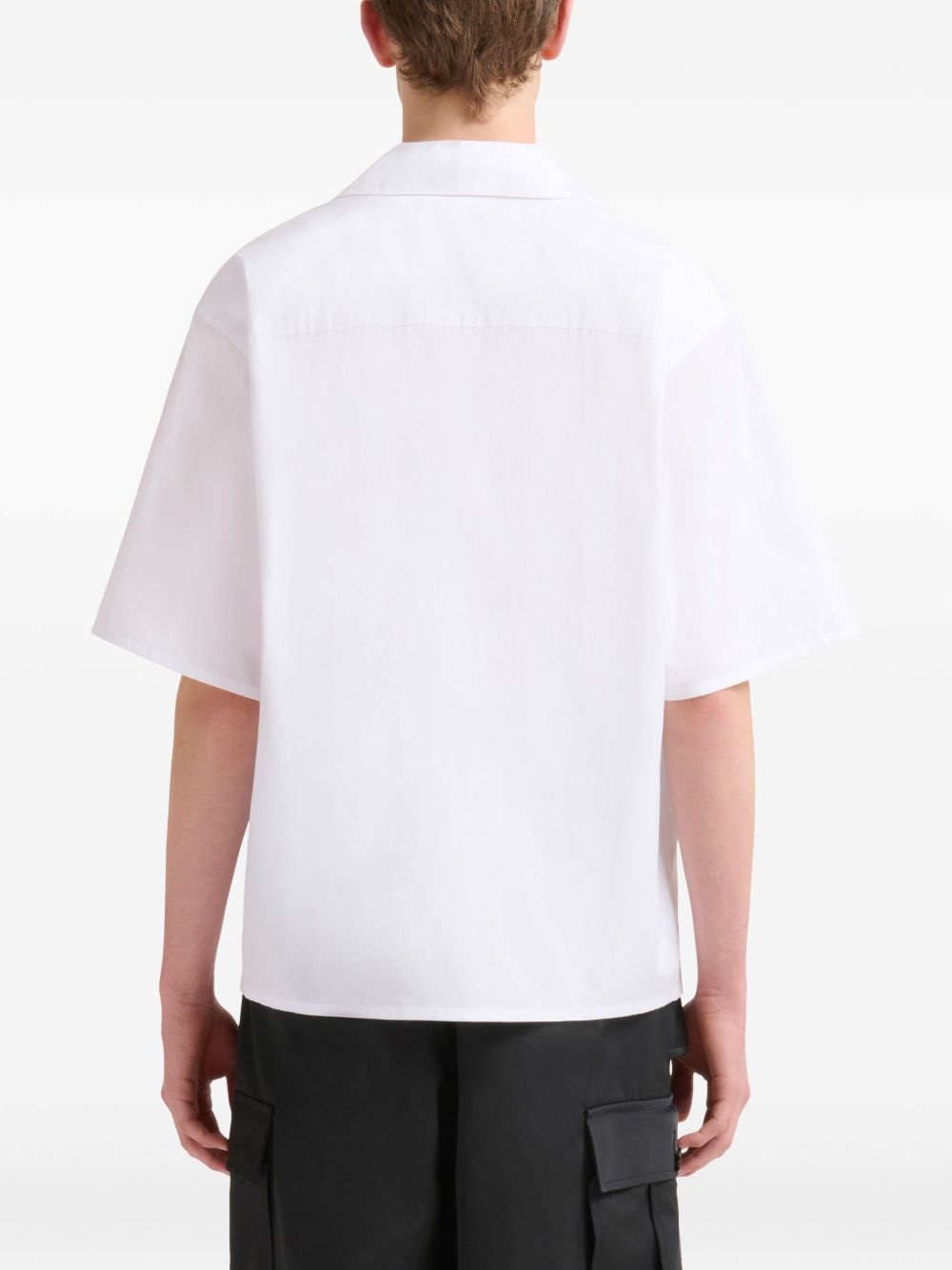 patch-detail shirt - 3