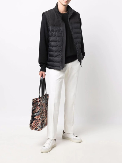 Z Zegna zipped padded gilet outlook