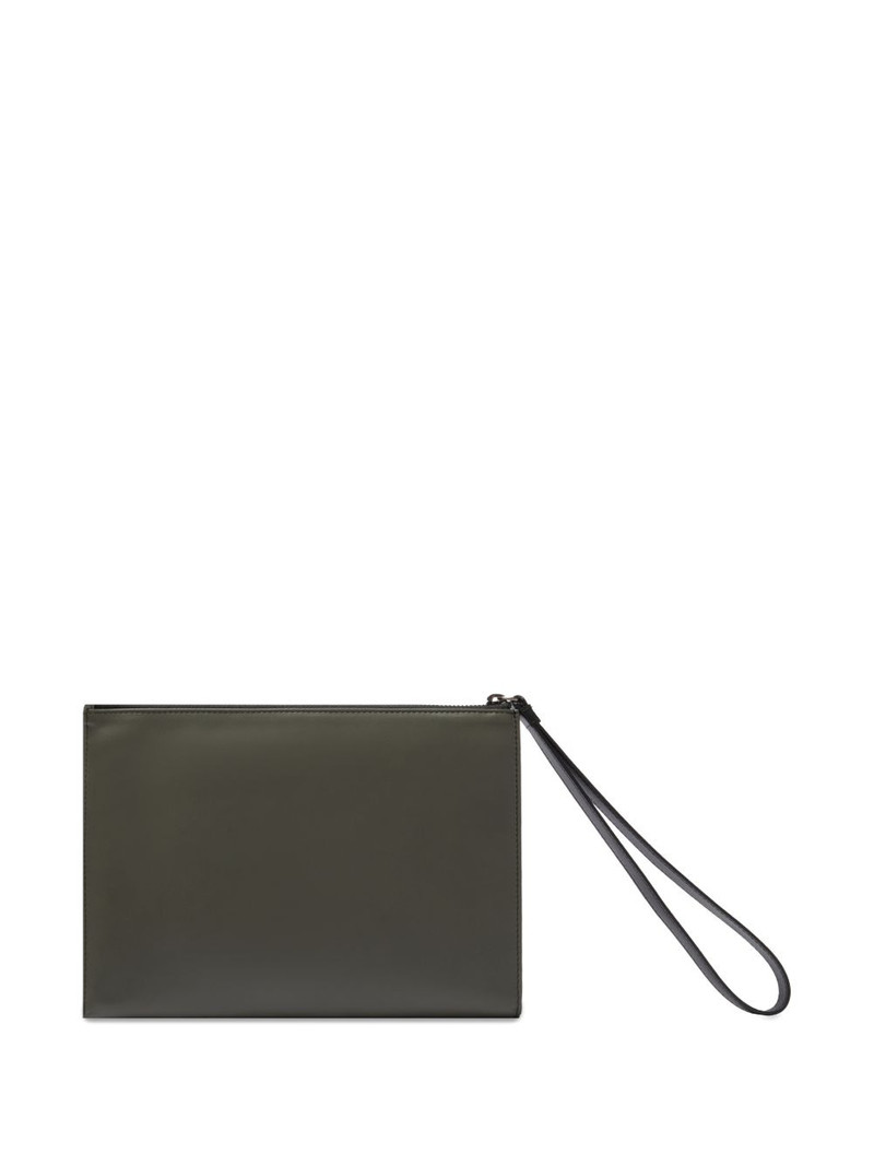 LANCEL Leon wristlet zip clutch bag outlook