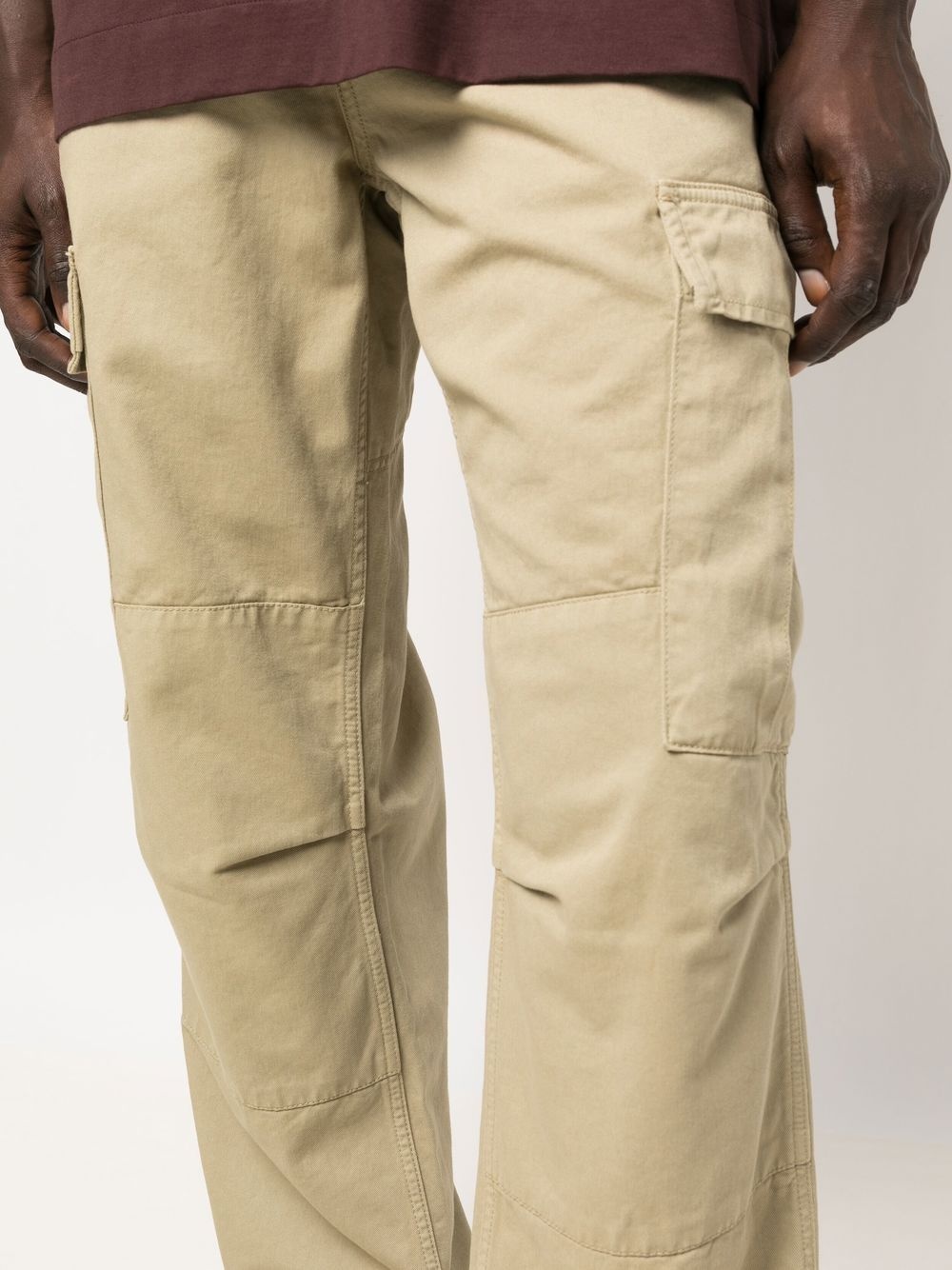 wide-leg cargo trousers - 5