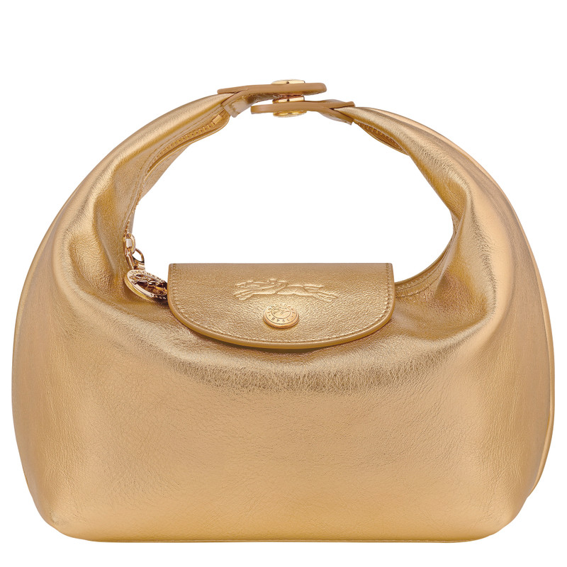 Le Pliage Xtra Handbag Gold - Leather 1