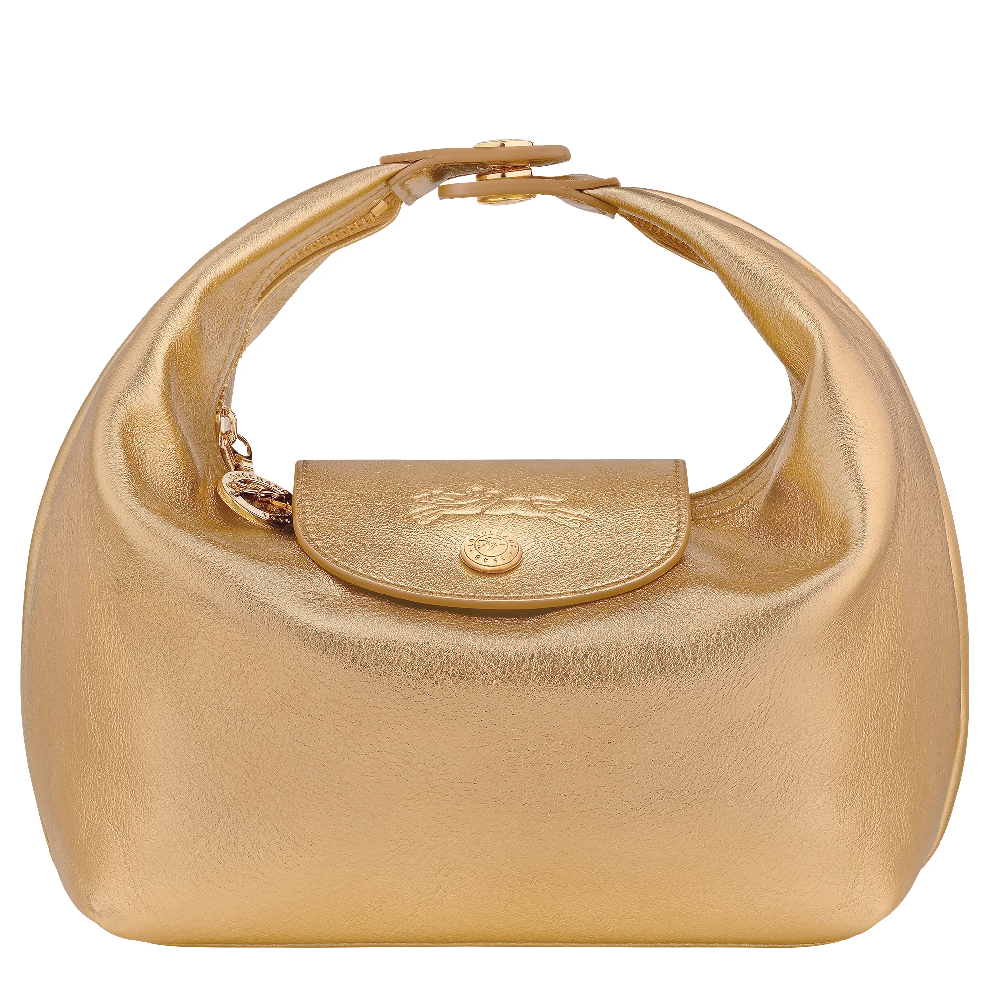 Le Pliage Xtra Handbag Gold - Leather - 1