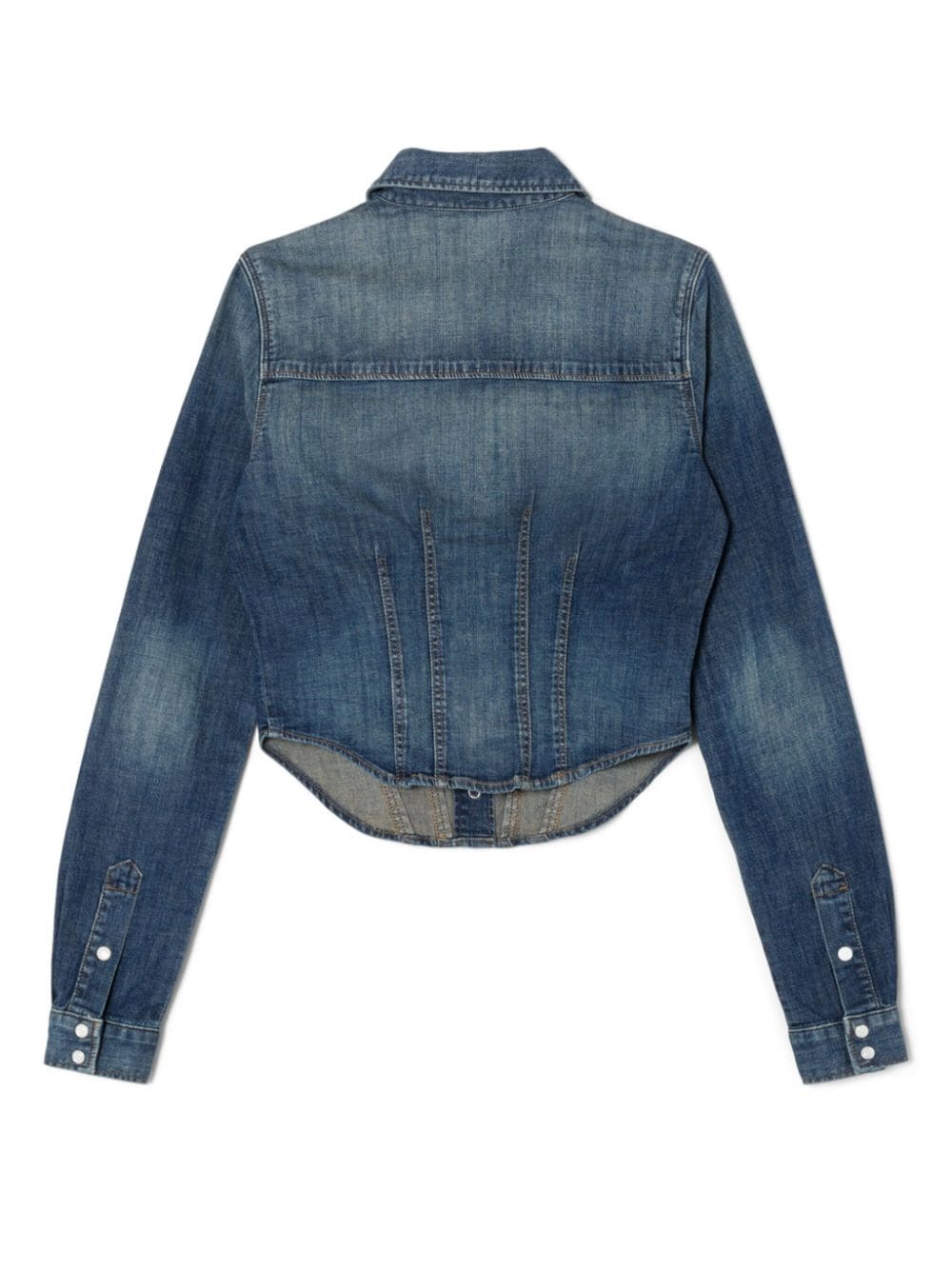 x Pamela Anderson denim shirt - 5