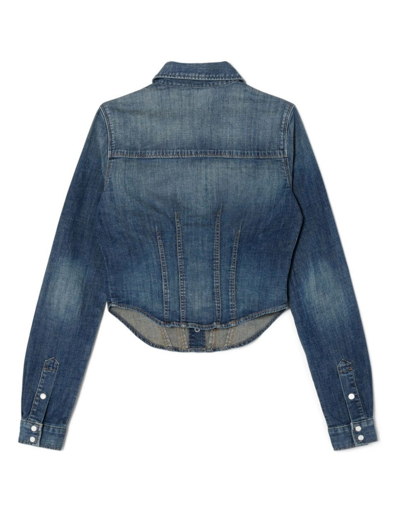x Pamela Anderson denim shirt 5
