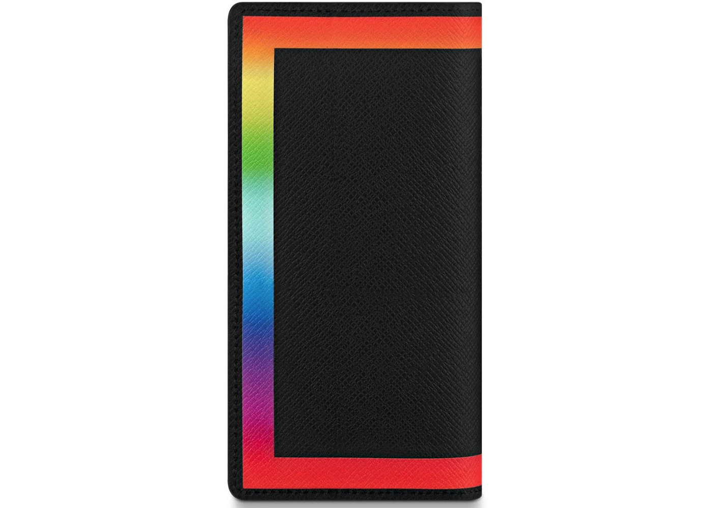 Louis Vuitton Brazza Wallet Taiga Black/Rainbow - 2