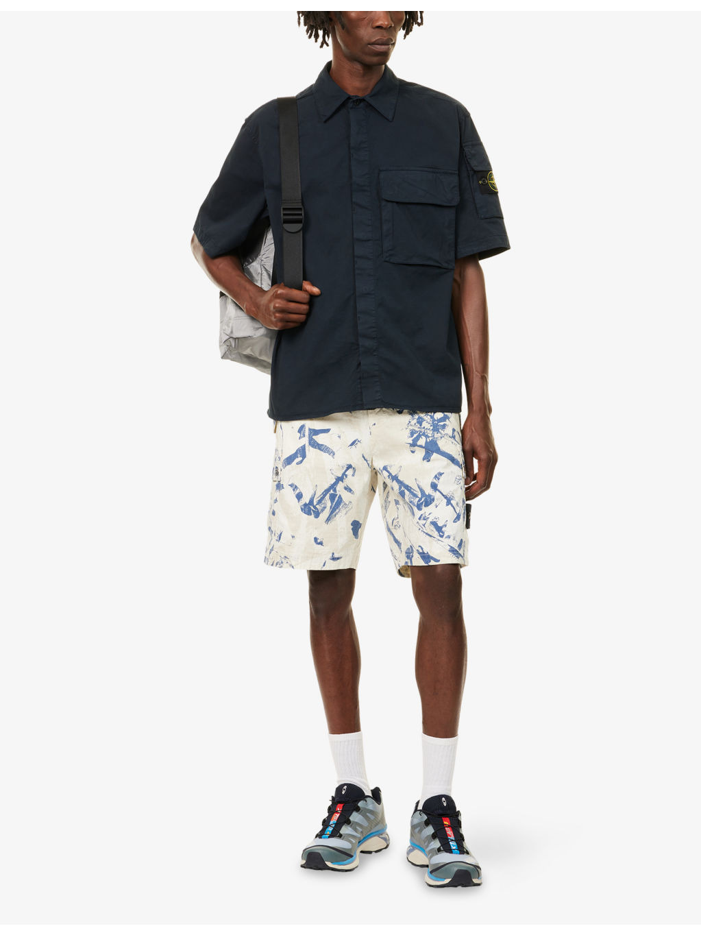 Supima Short-Sleeve Cotton-Blend Shirt - 2