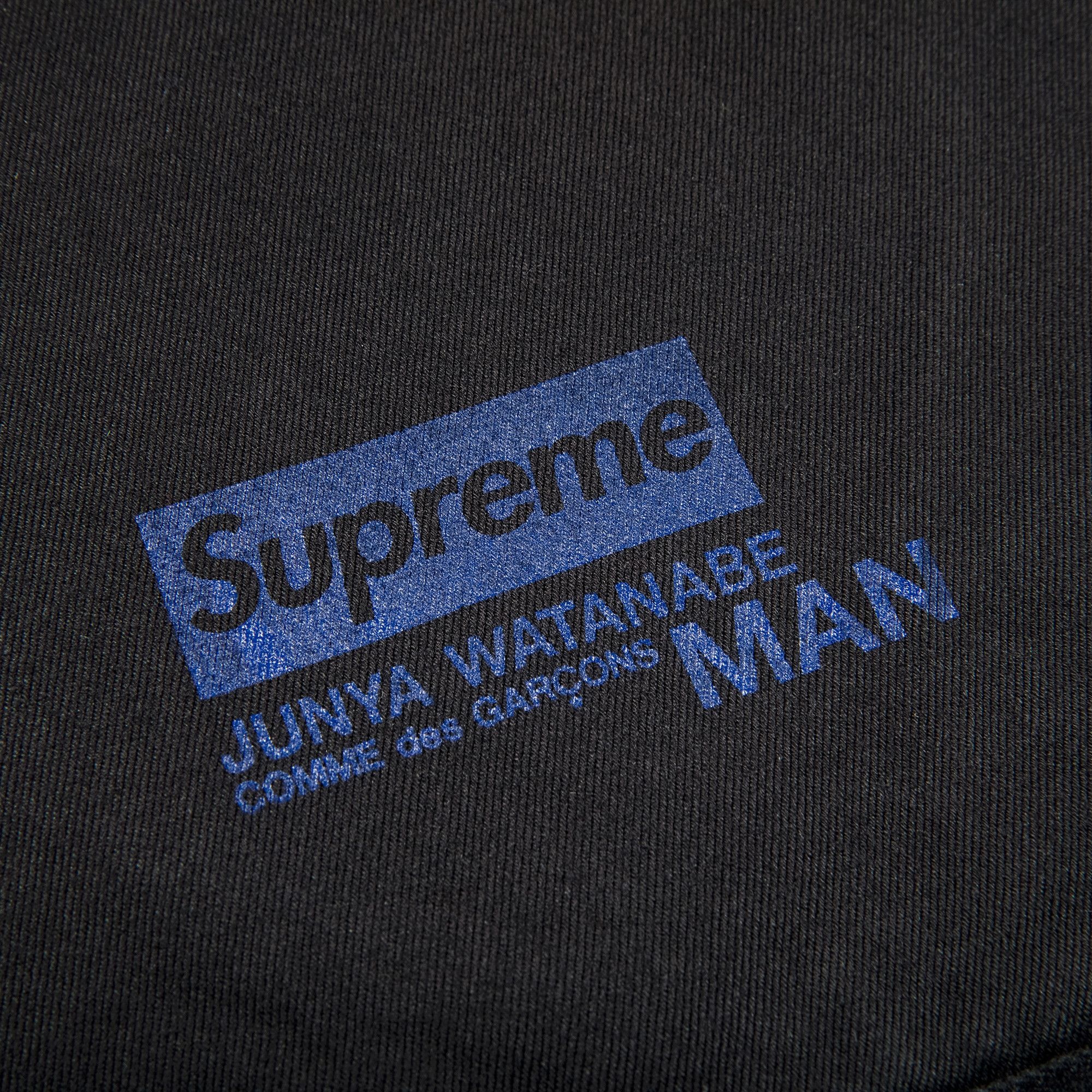 Supreme x Junya Watanabe x Comme des Garçons MAN Printed Work Jacket 'Black' - 3