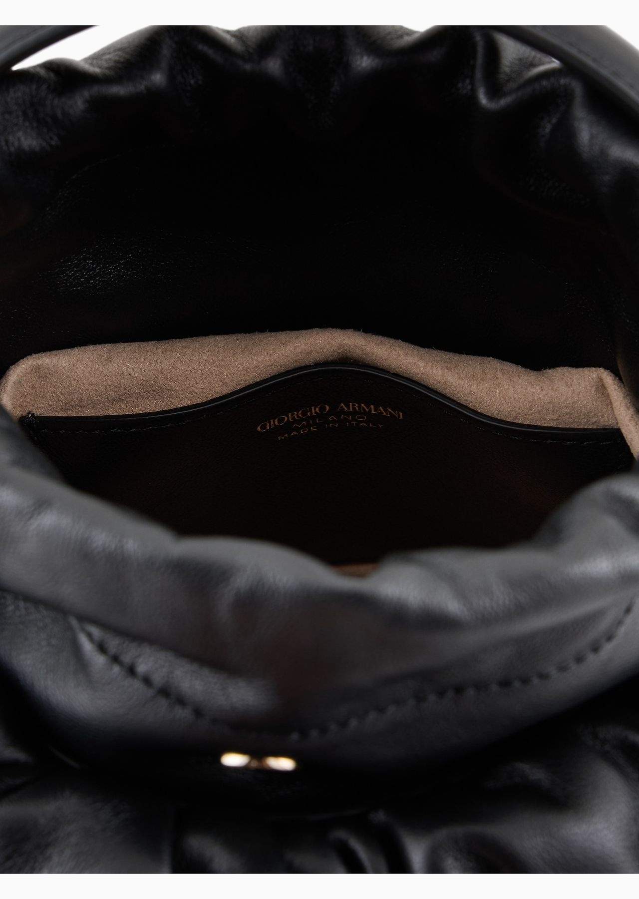ASV small nappa leather bucket bag - 4