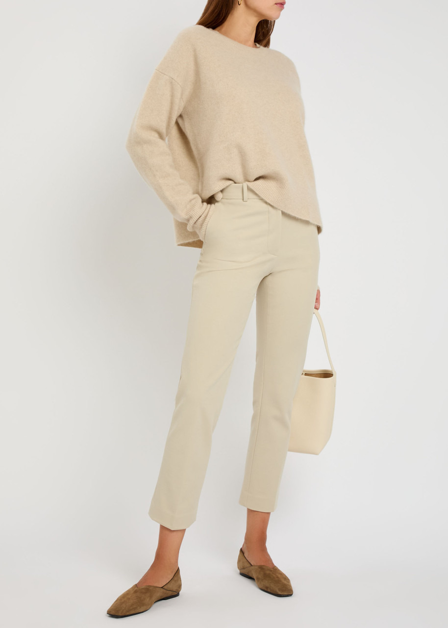 Joseph Coleman Straight-leg Stretch-cotton Trousers - 4
