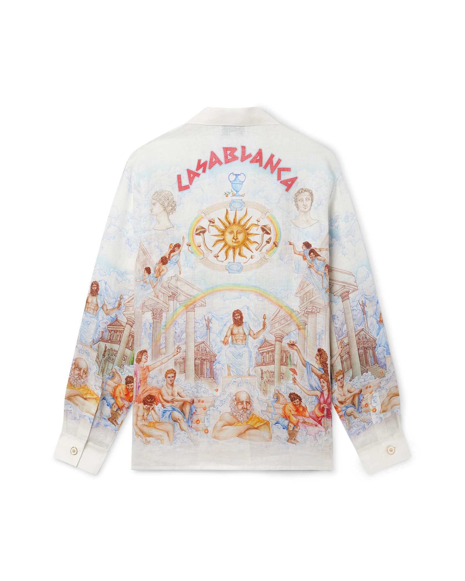 Le Temple Du Savoir Linen Shirt - 2