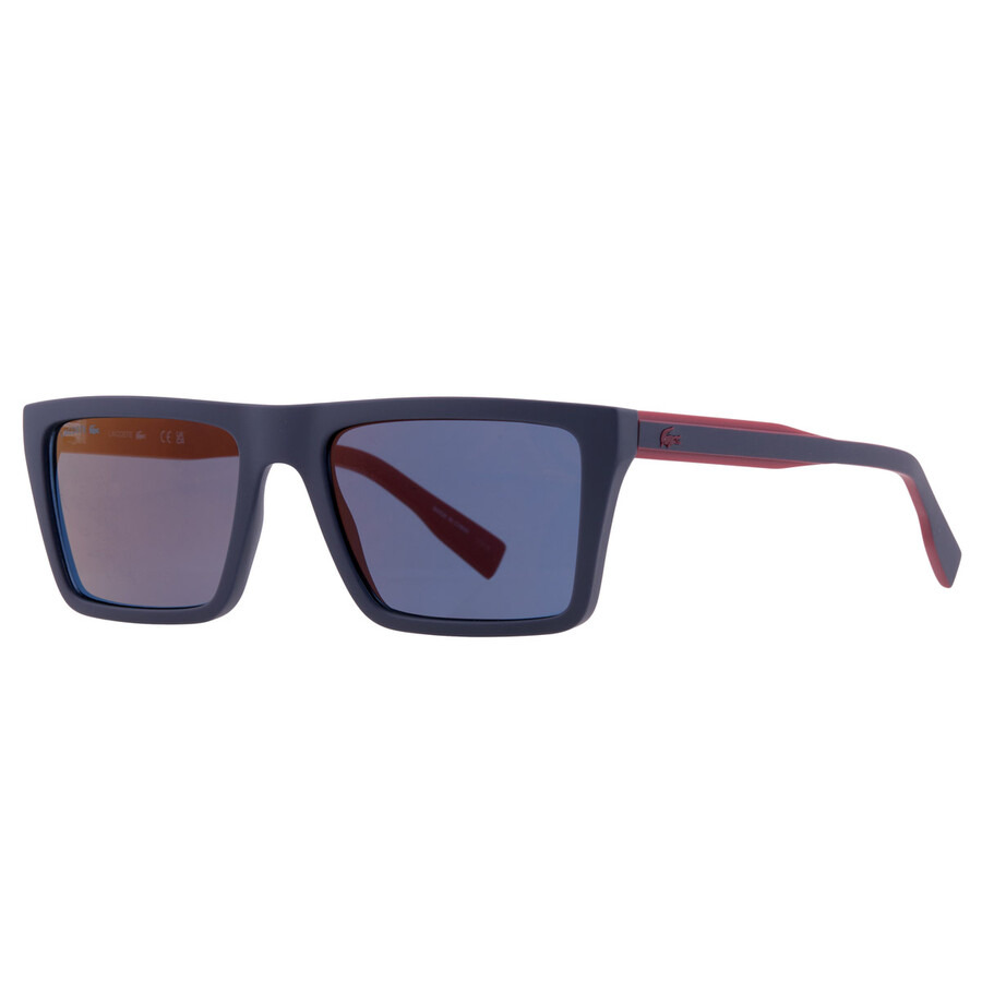 Lacoste Blue Rectangular Men's Sunglasses L6009S 424 56 - 2