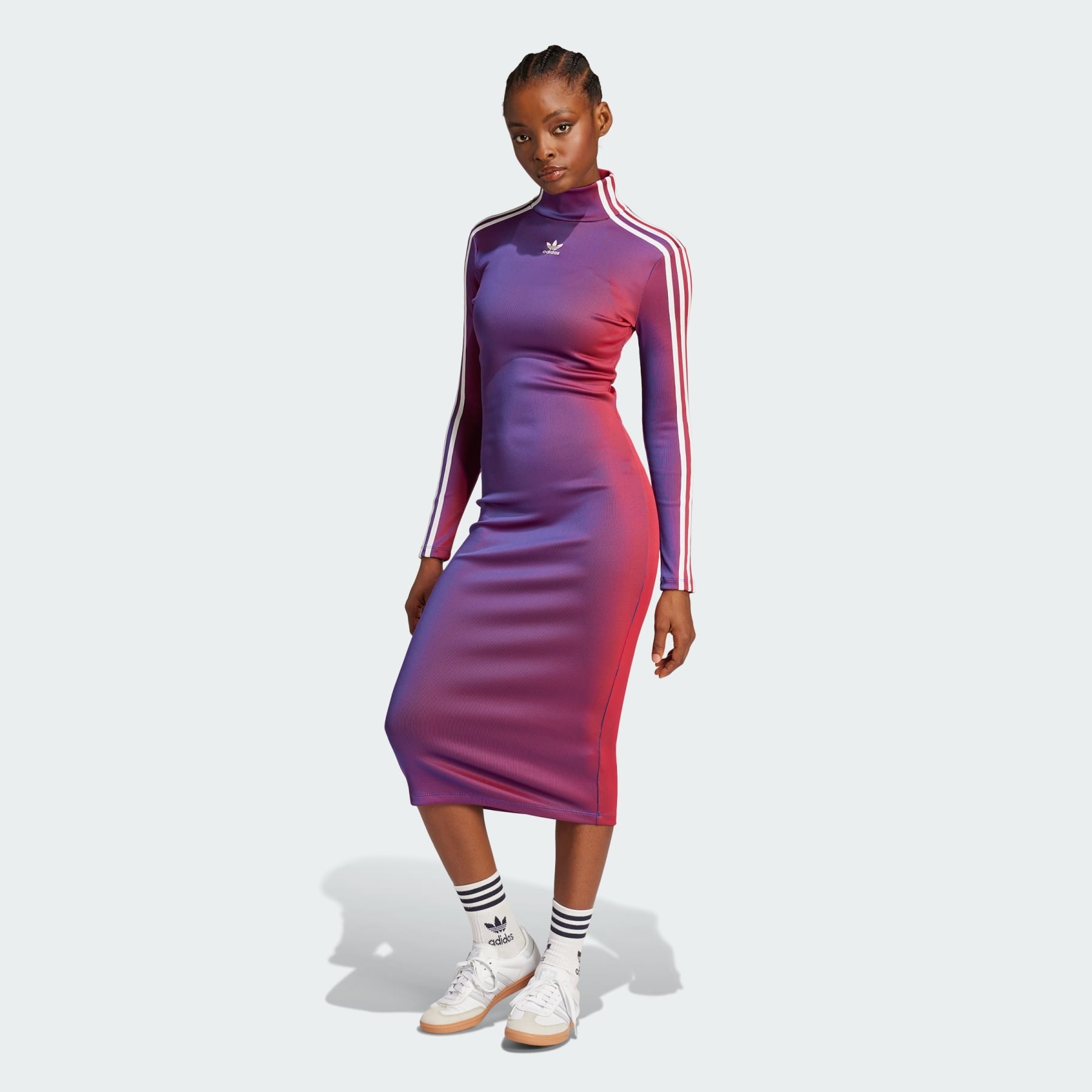Rasant Rib Long Sleeve Dress - 2