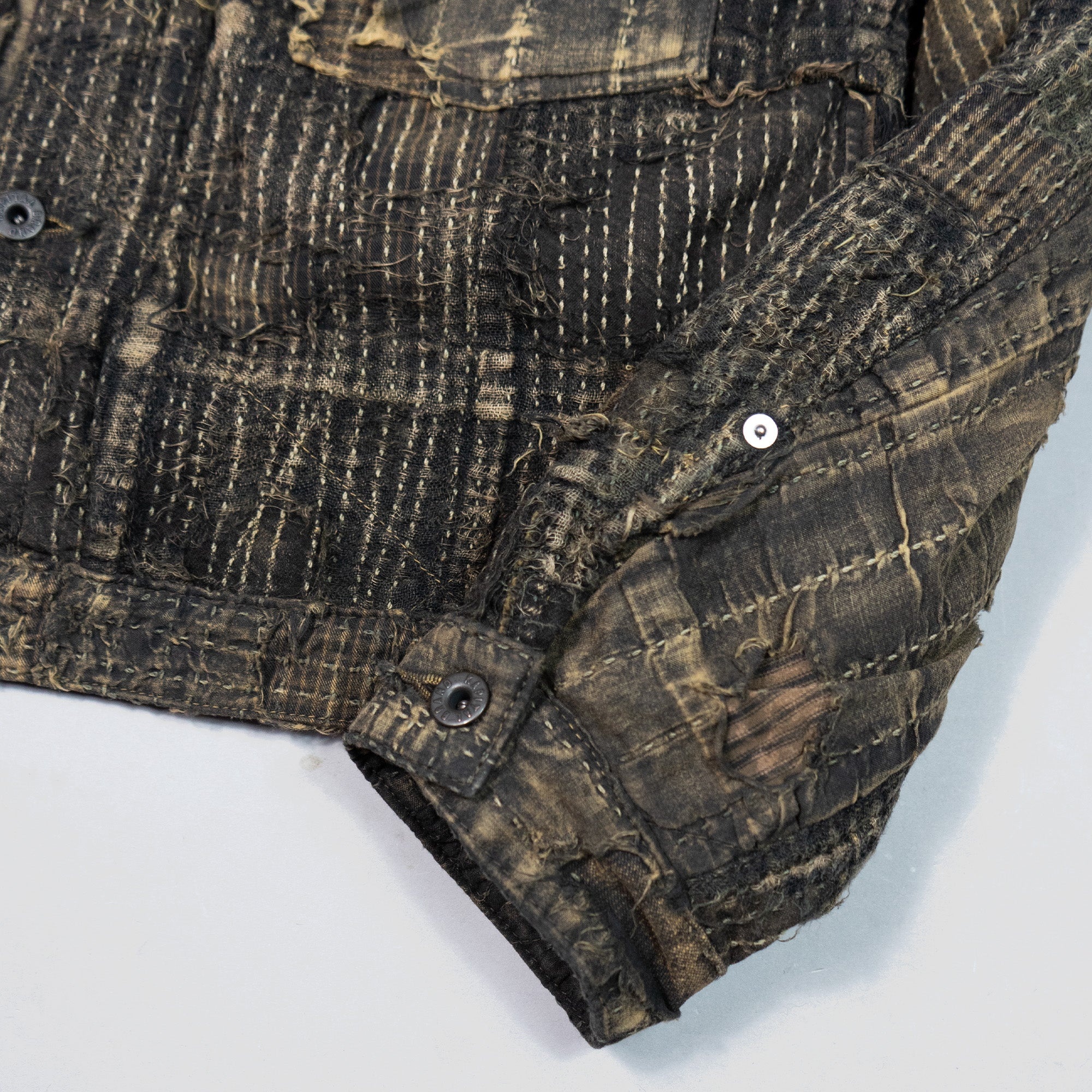 KAPITAL BORO BLACK サイズ5 KAPITAL BORO SPRING 1ST Jacket black