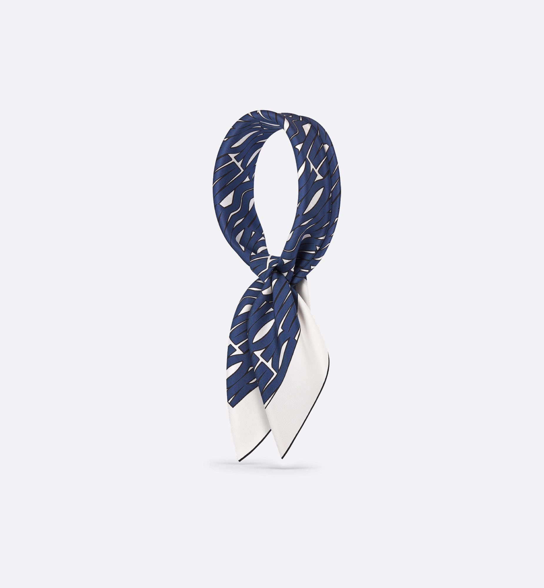Miss Dior Allover 90 Square Scarf - 5