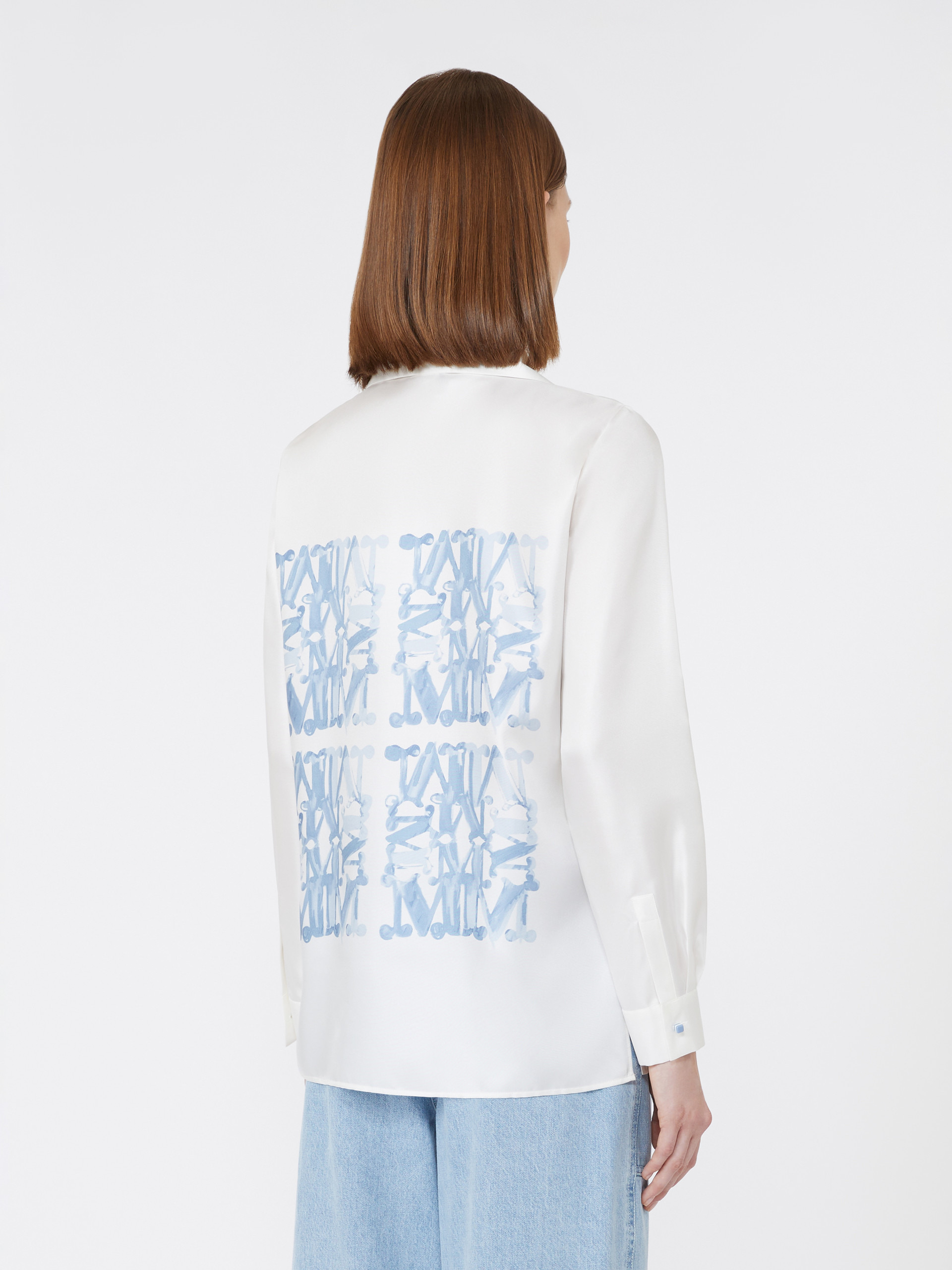 NABIL Silk print shirt - 4