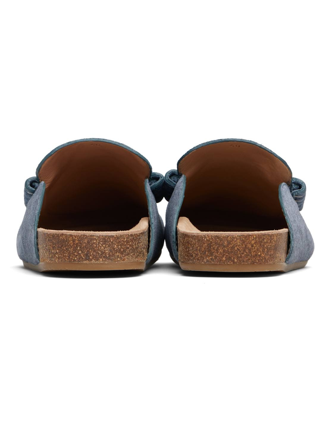 Blue Stitch Loafers - 2
