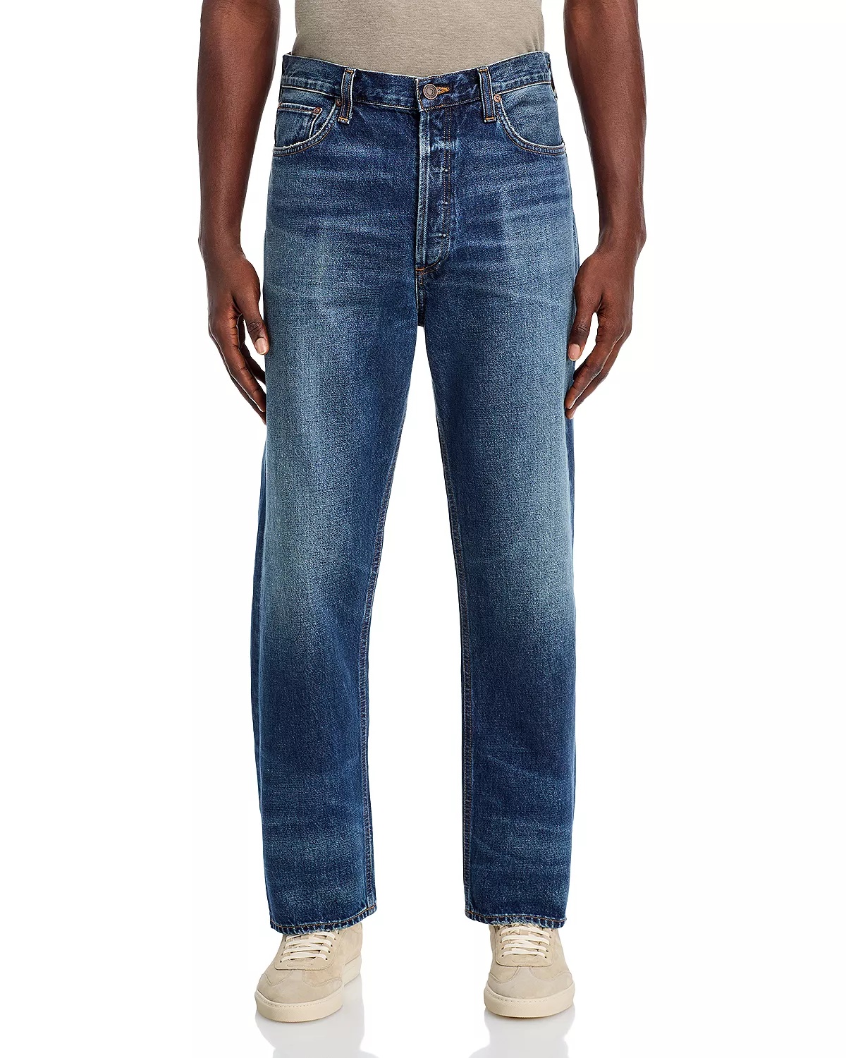 90's Straight Leg Relaxed Jeans in Illuminate - 3