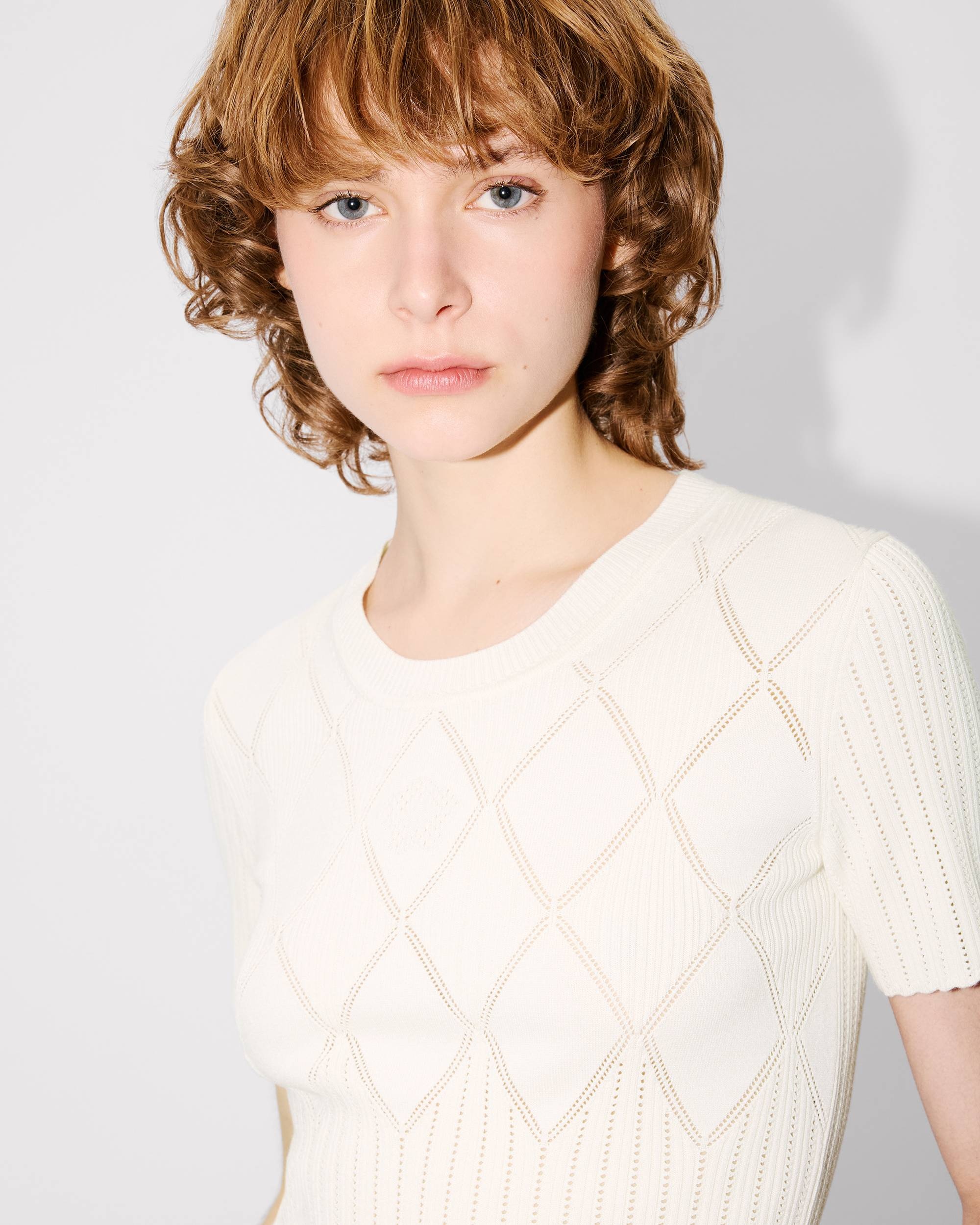 Short sleeve knit top - 6