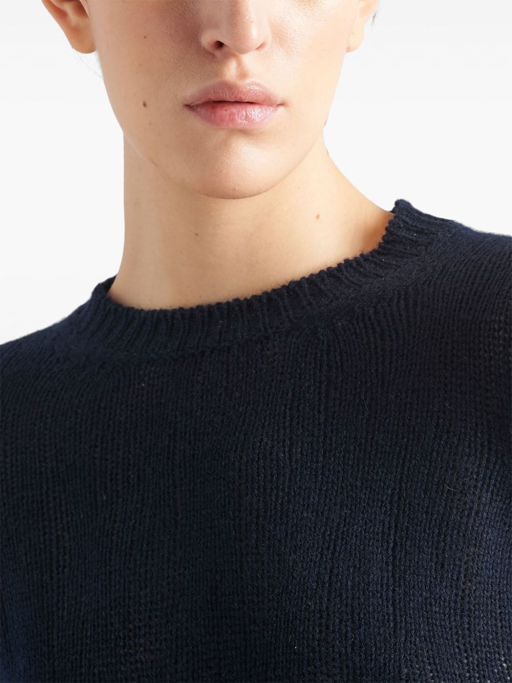 crew-neck cashmere jumper - 4