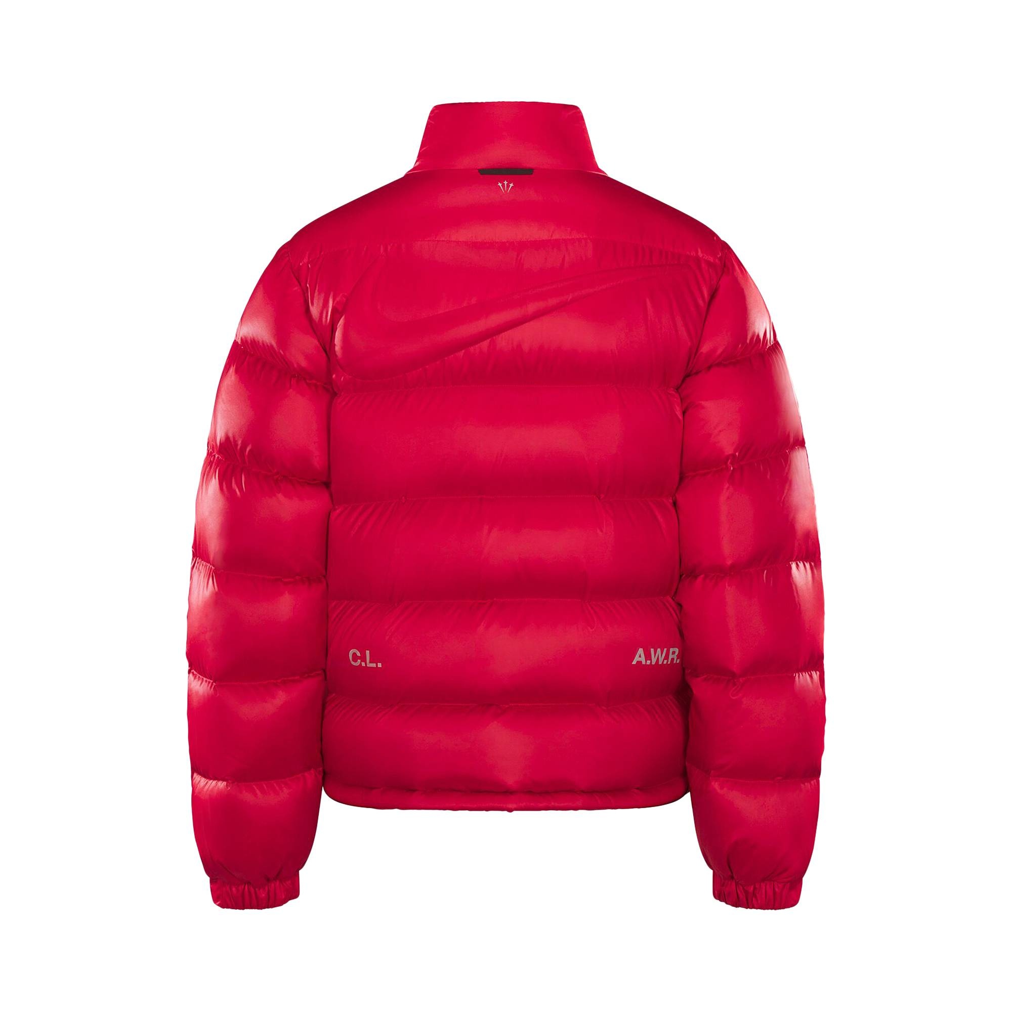 Nike x NOCTA Sunset Puffer Jacket 'Red' - 2