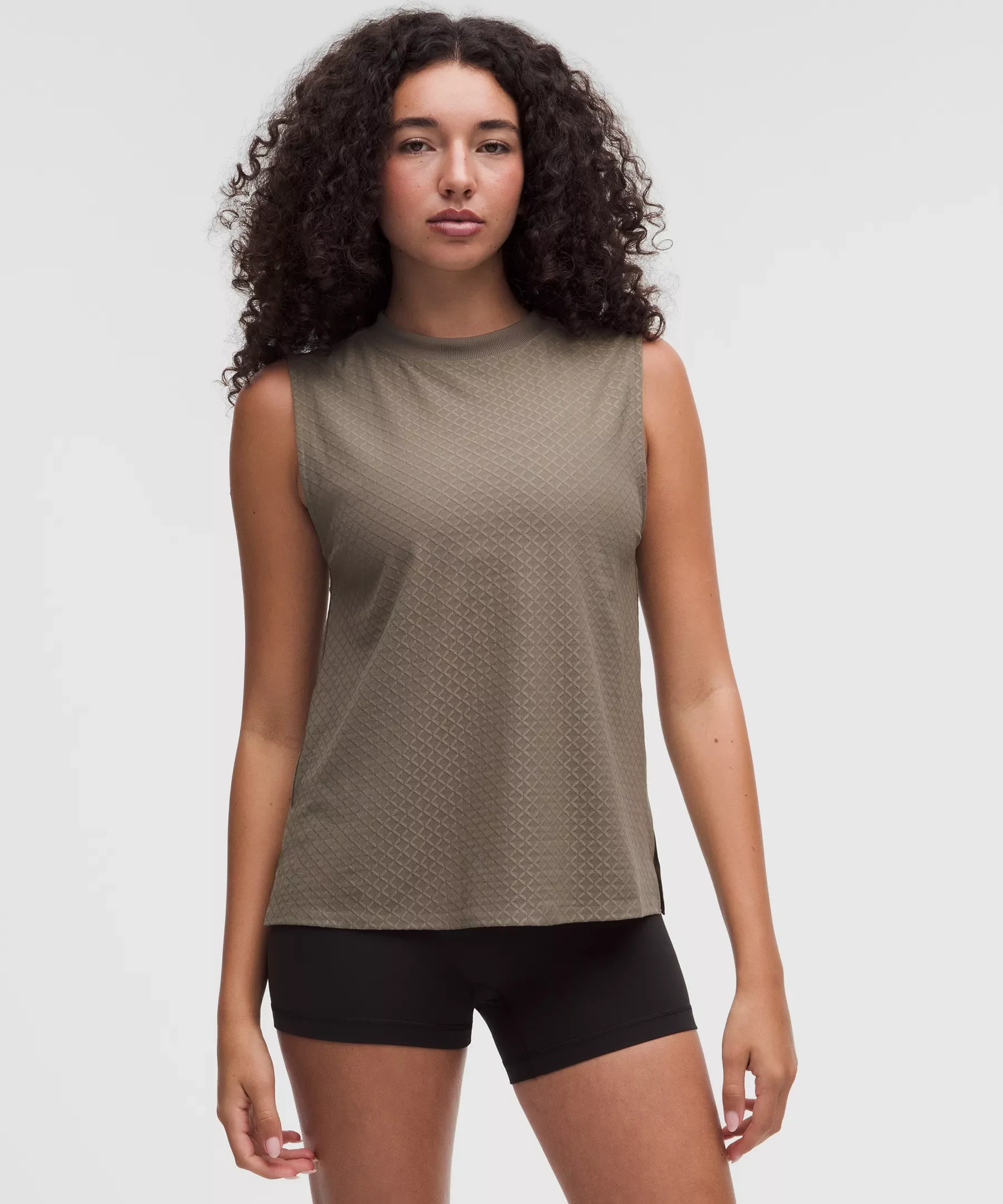 Diamond Mesh Training Tank Top - 1