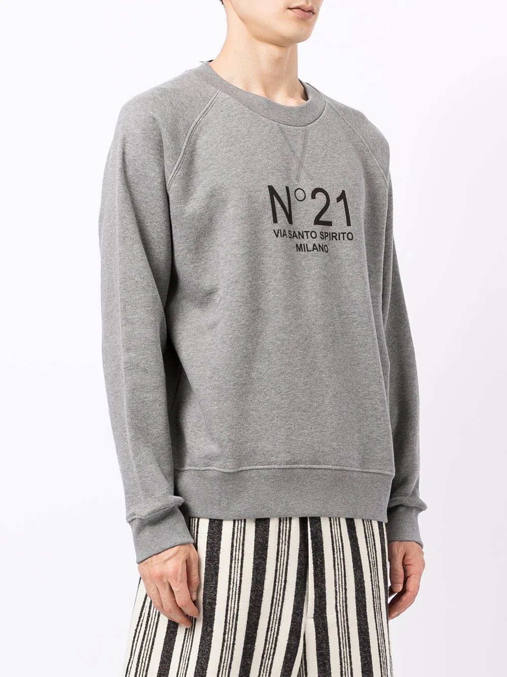 logo-print sweatshirt - 3