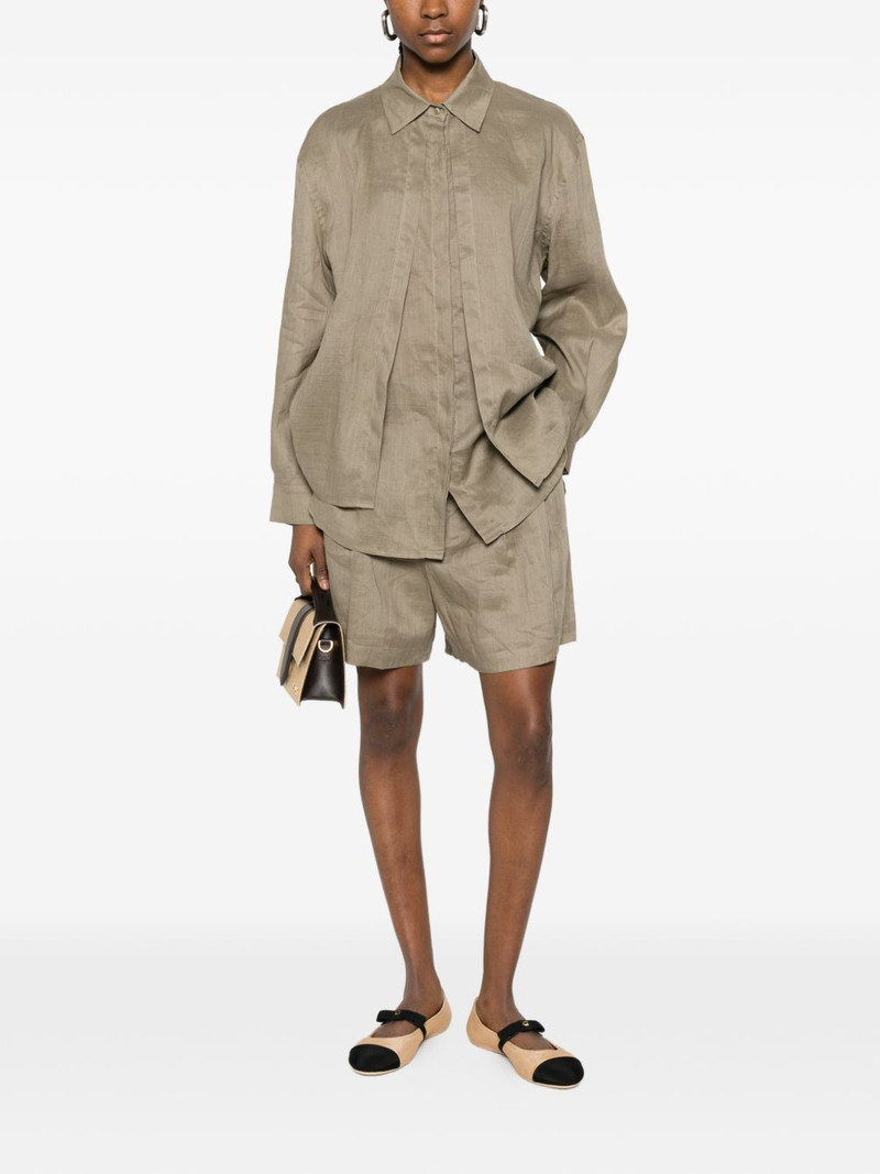 ELEH pleated layer shirt outlook
