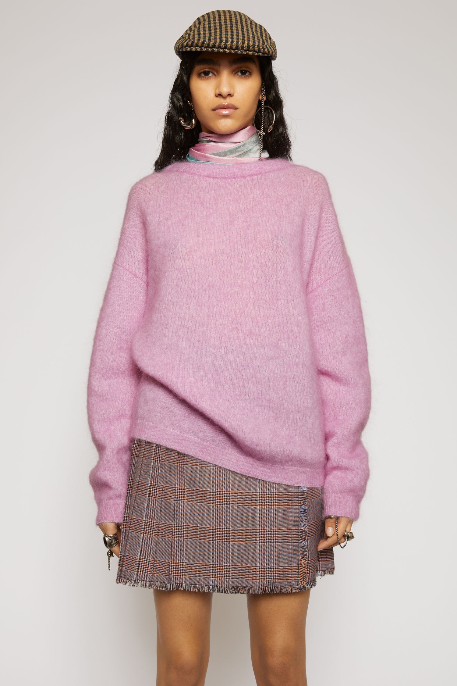 Crewneck sweater bubblegum pink - 2