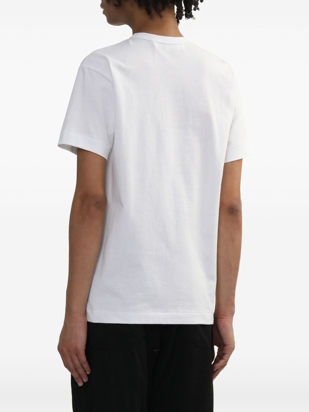 heart-print T-shirt - 4