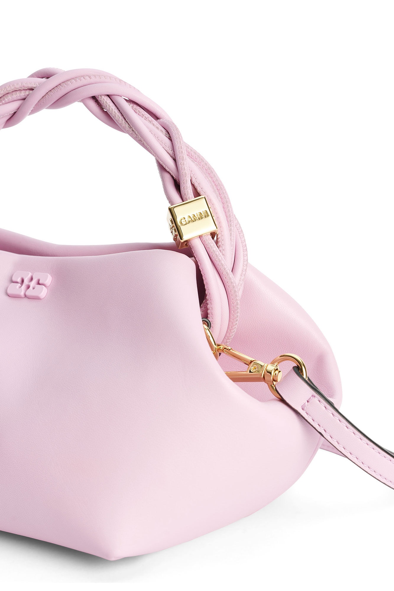 LIGHT PINK SMALL GANNI BOU BAG - 2