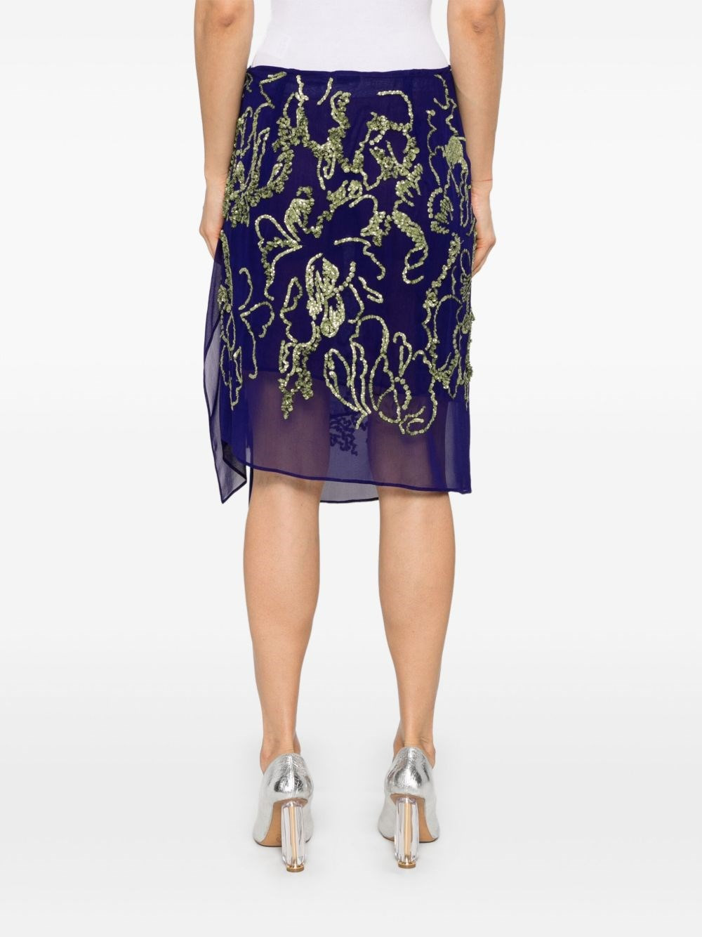 Sima ebmroidered skirt - 2
