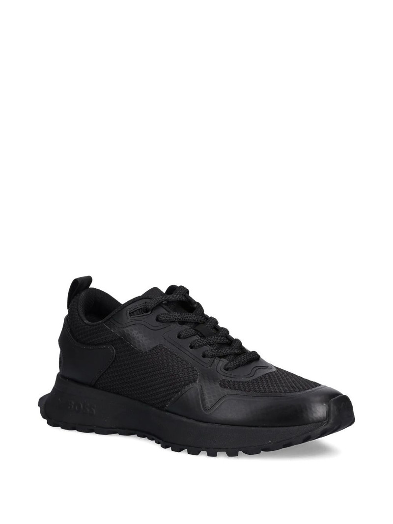 BOSS mesh panelled sneakers outlook