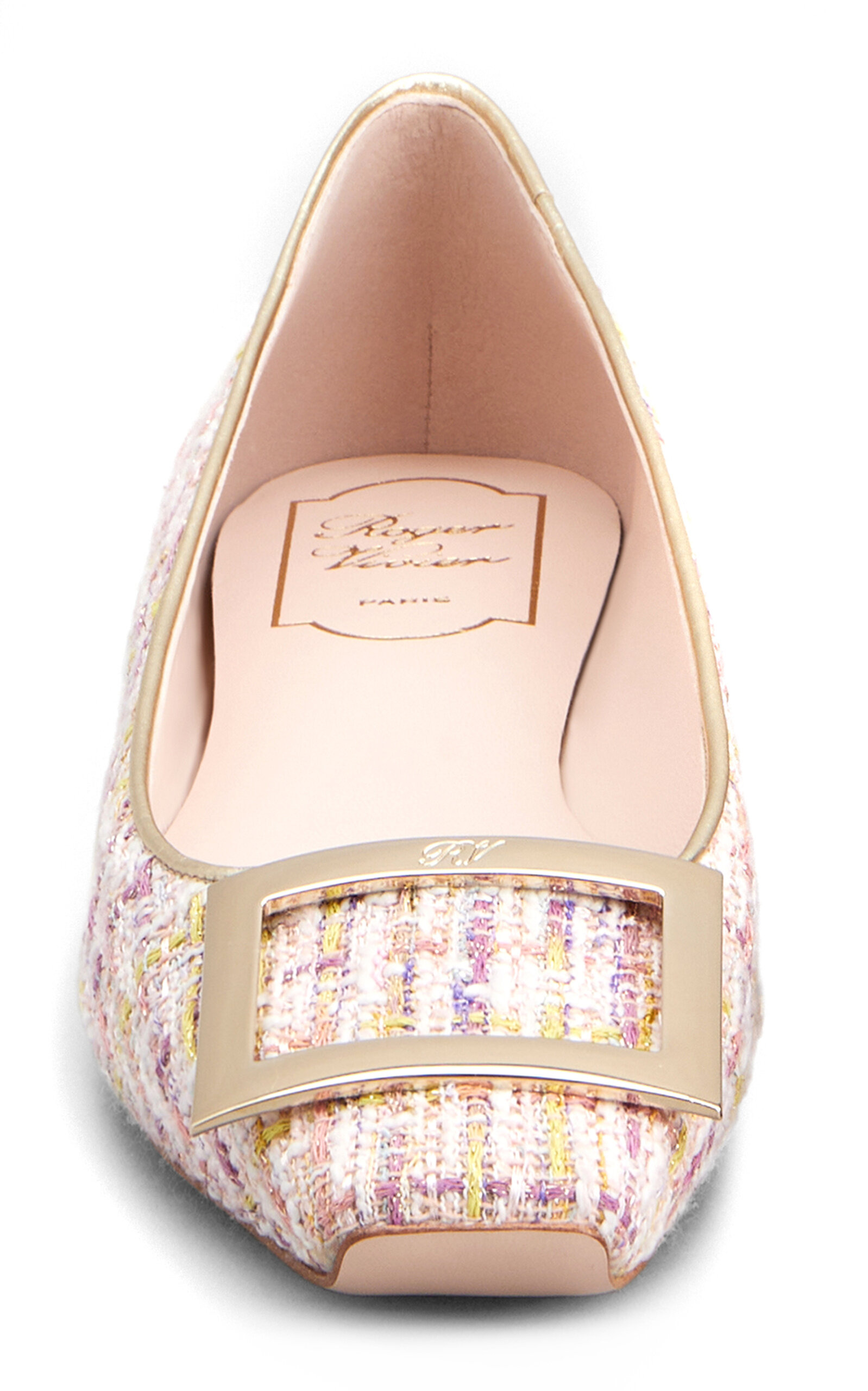 Gommettine Tweed Piping Flats pink - 3
