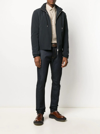 Sandro small checked shirt outlook