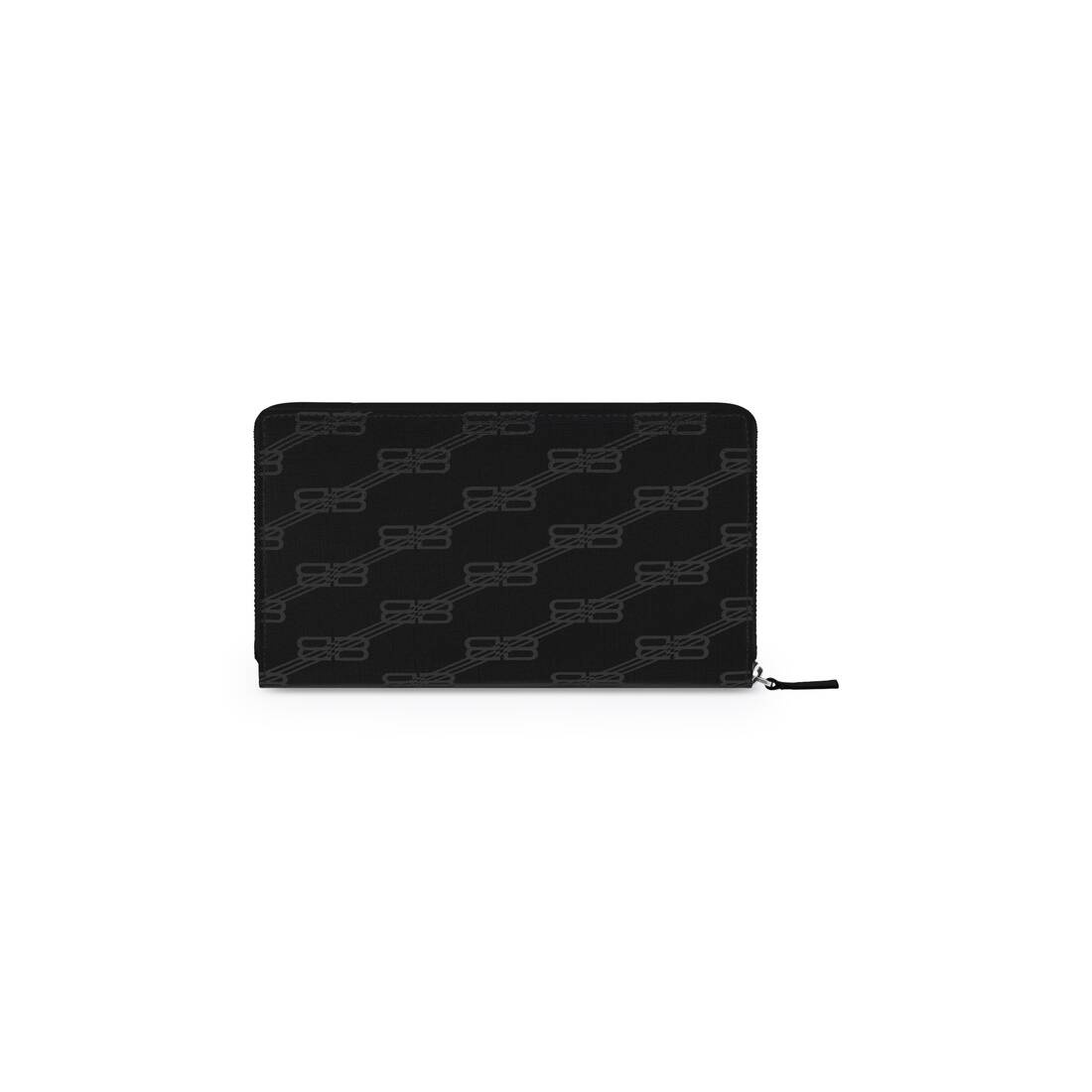 signature continental wallet bb monogram coated canvas - 3