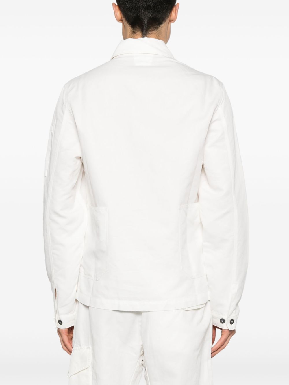 Lens-detailed overshirt - 4