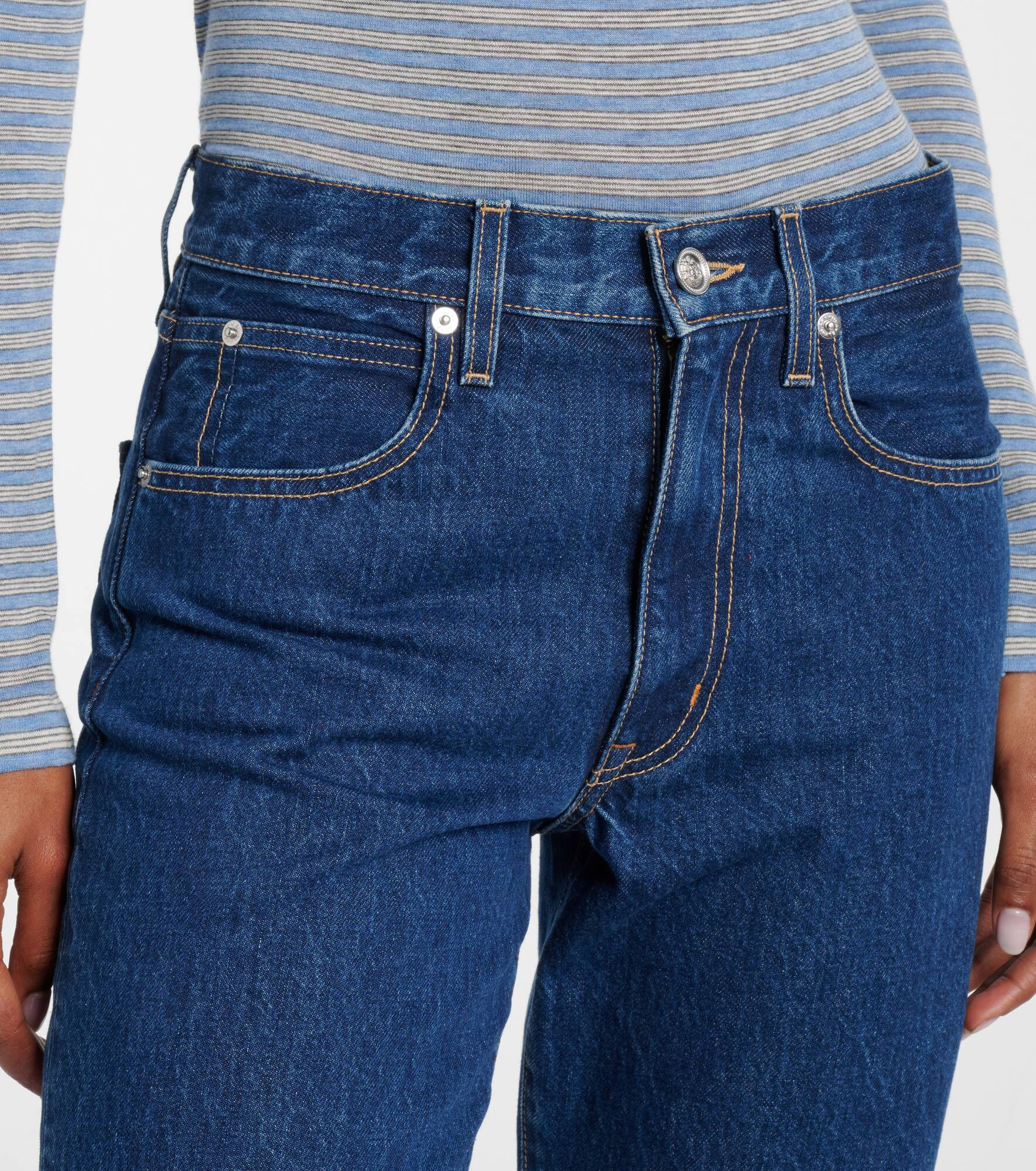 Sophie high-rise straight jeans - 4