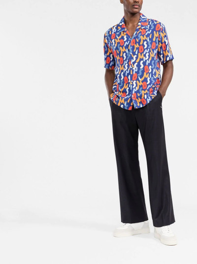 Missoni logo-print short-sleeved shirt outlook