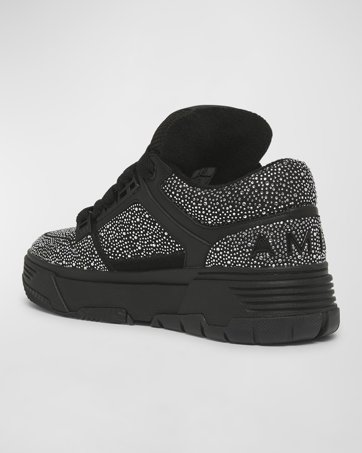 Men's MA-1 Crystalized Mesh Bicolor High-Top Sneakers - 3