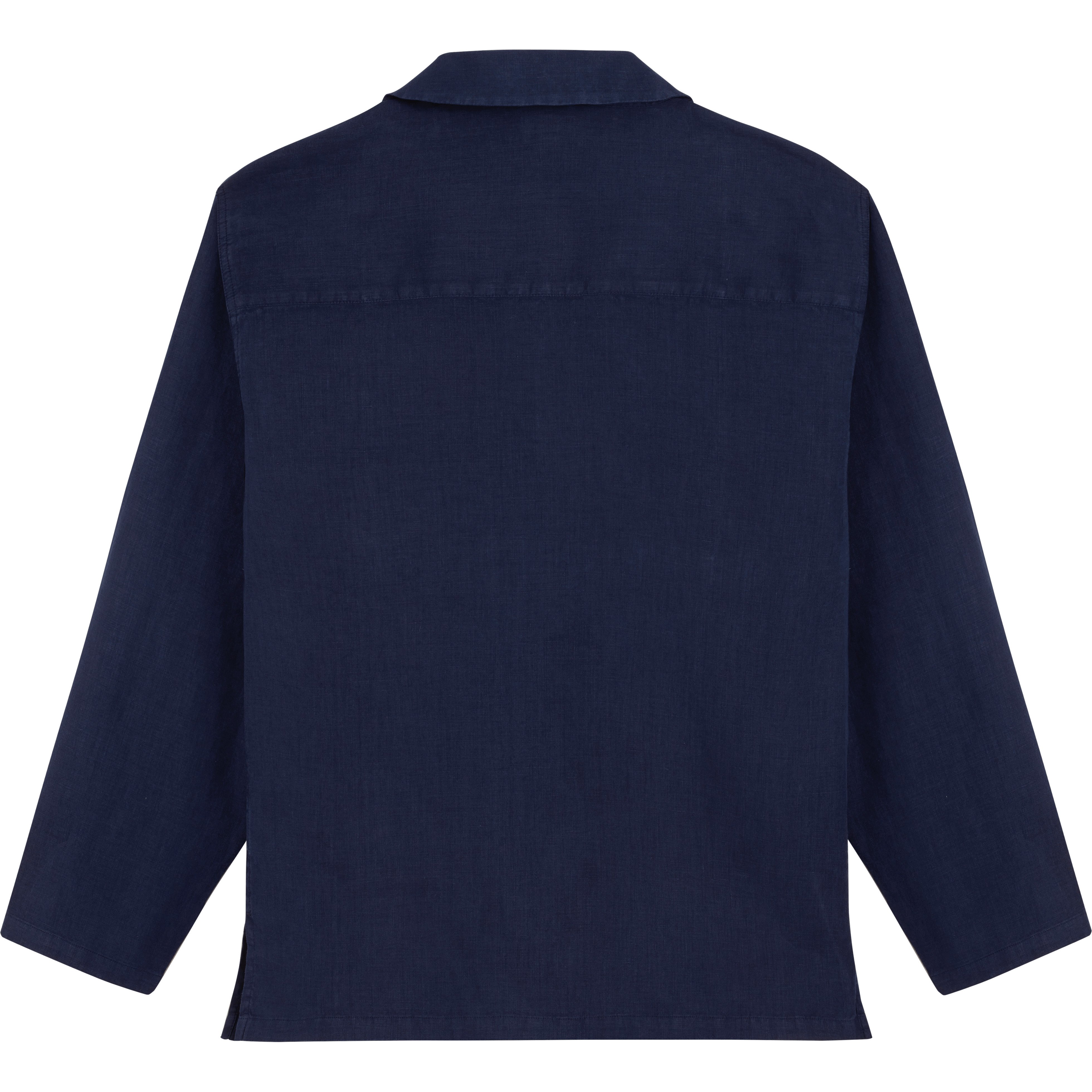Unisex Linen Peajacket Solid- Vilebrequin x Ines de la Fressange - 2