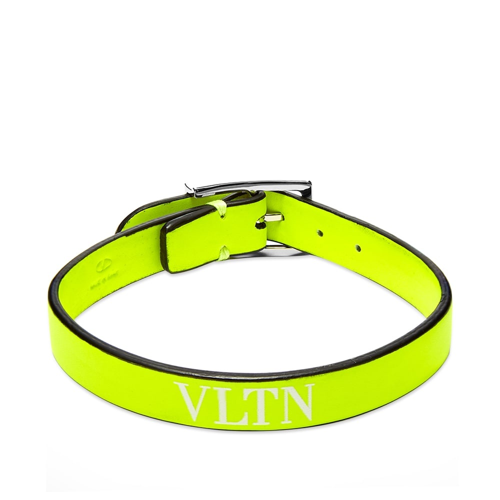 Valentino Fluo VLTN Leather Bracelet - 1