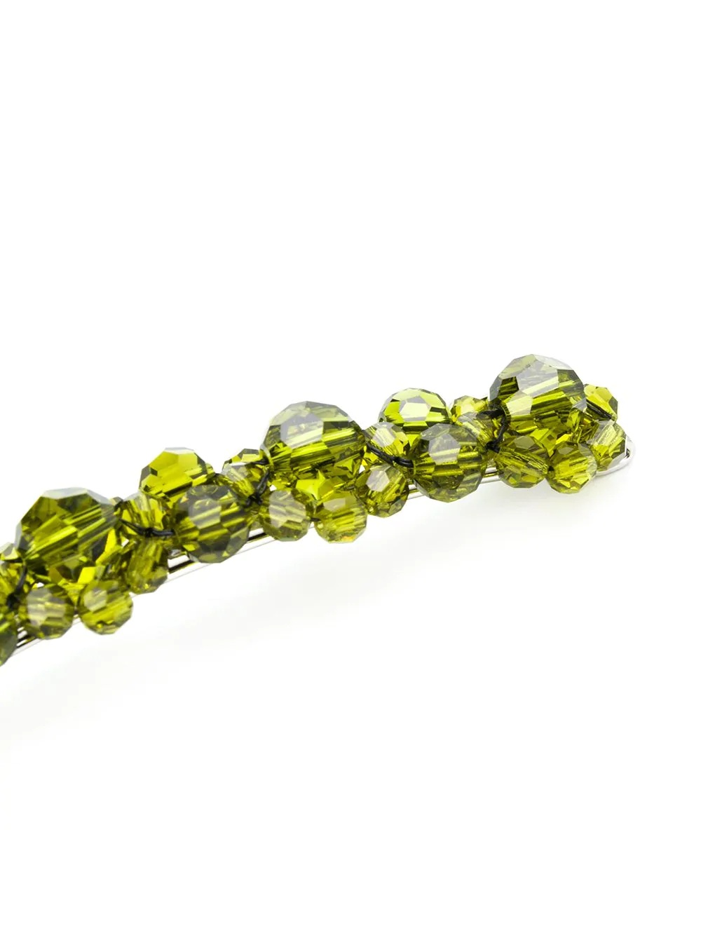 gemstone-embellished hair clip - 3