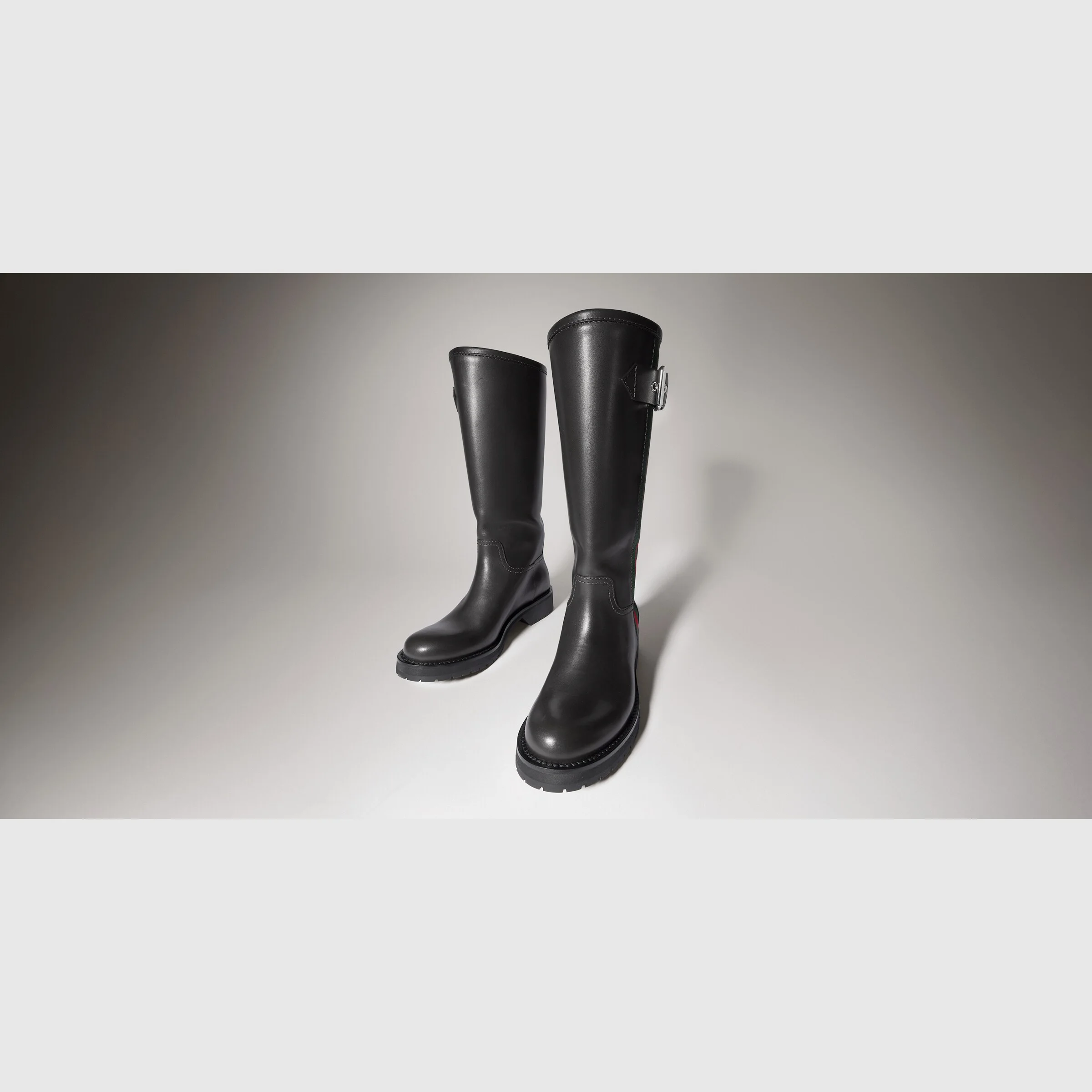 Women's biker boot with Web - 1