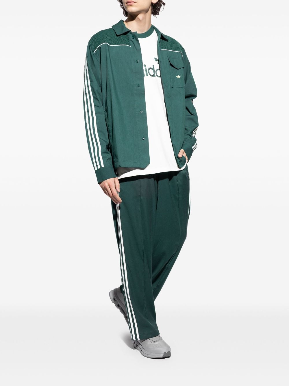 logo-print trainers - 5